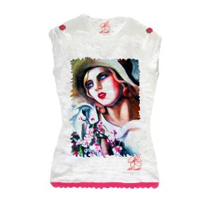 T-shirt – Ritratto di giovane ragazza di De Lempicka