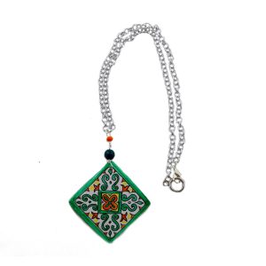 Collana – Maioliche a rombo ceramica di Vietri