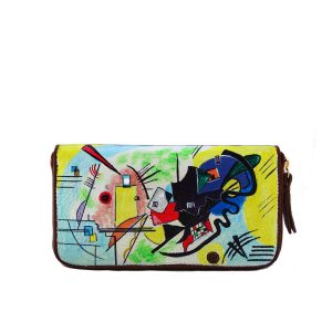 Portafoglio – Blu, giallo, rosso di Kandinskij