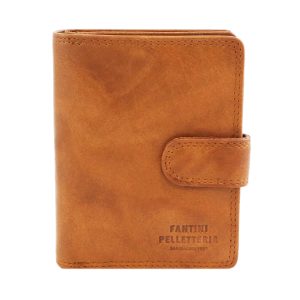 Portafoglio in vera pelle morbida ARISTEA – Naturale