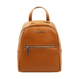 Zaino in pelle martellata AMELIE – Naturale