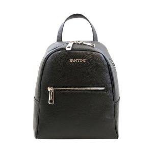 Zaino in pelle martellata AMELIE – Nero