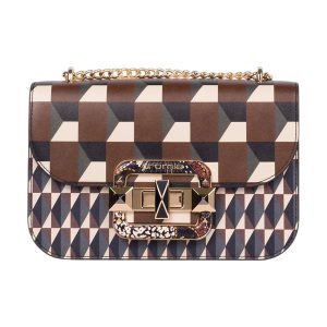 Borsa a mano psychedelic IT DECO – Multicolore