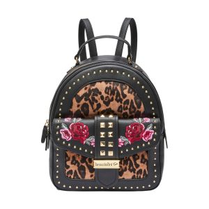 Zaino donna con borchie ROCK – Nero