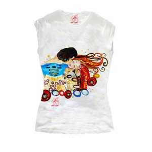 T-shirt – Omaggio al Bacio Appassionato di Sophie Vogel