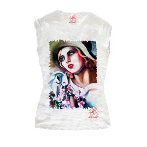T-shirt – Ritratto di giovane ragazza di De Lempicka