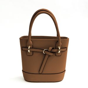 POLLY – Secchiello in pelle cuoio