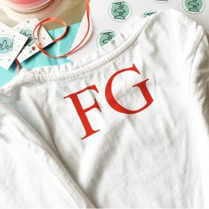 T-shirt Donna Lettering