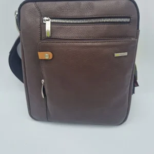 Tracolla pelle Acciaio