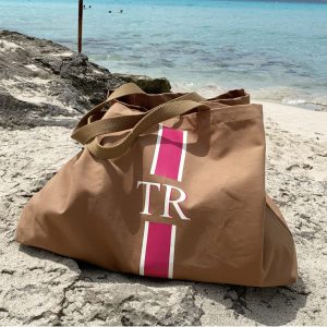 Borsa Canvas con Iniziali