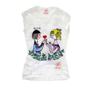 T-shirt – Dolci innamorati … omaggio a Peynet