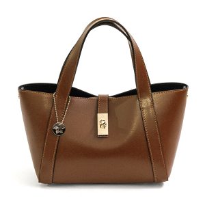 BOXY – Bauletto in pelle elegant cuoio