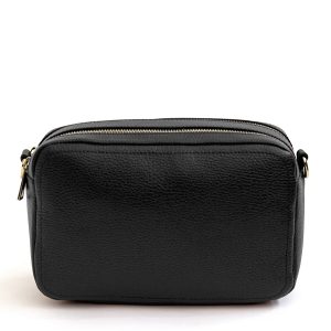 ARY – Camera bag in pelle nero