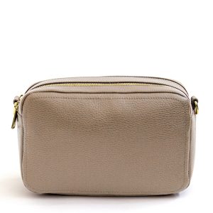 ARY – Camera bag in pelle biscotto
