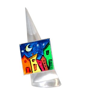 Anello – Cartoon city night