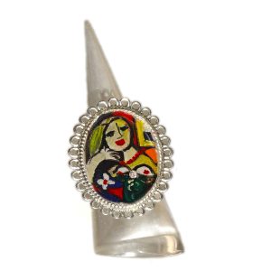 Anello – Donna che legge di Picasso