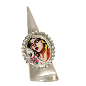 Anello – Ritratto di giovane ragazza di De Lempicka