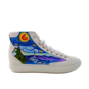 Sneakers – La notte stellata di Van Gogh