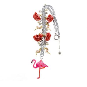 Collana – Fenicottero rosa