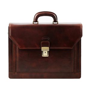 Ventiquattrore Business in cuoio SHENZEN – Testa di Moro