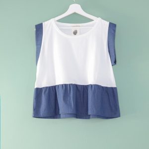 Blusa Bicolore Numero Primo