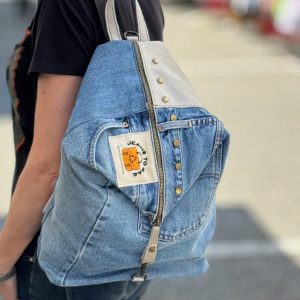 Zaino jeans vintage