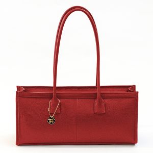 MUSA – Baguette a spalla in pelle rosso