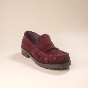 Mocassino Scamosciato Bordeaux Kudetà
