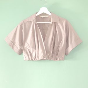 Camicia Crop Crossed Phisique Du Role