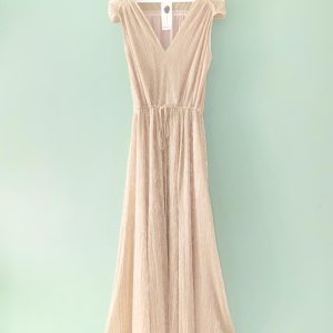 Abito Elegante in Oro Numero Primo