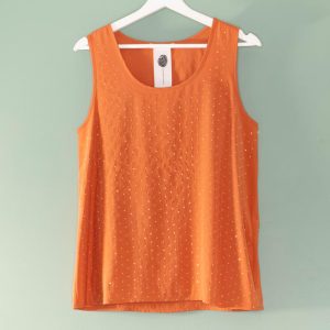 Top con Borchie Numero Primo