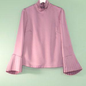 Blusa Manica Plissè Malva Numero Primo