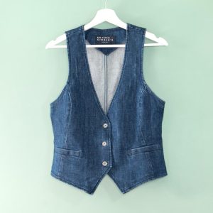 Gilet Jeans Red Capsule By Cigala’s