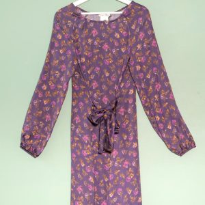 Abito a Fiori con Fiocco Numero Primo