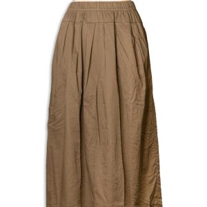 Gonna in Cotone Doppiato Alga Mama B