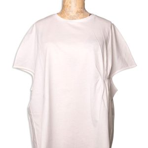 T-Shirt Scatoletta con Ripresa sul Fianco Numero Primo
