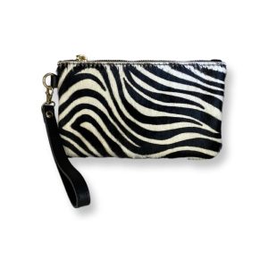 Pochette piatta in cavallino