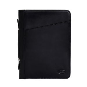 Portadocumenti Business Unisex in pelle WASHINGTON – Nero