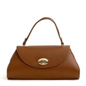 SUSAN – Borsa a bauletto in pelle cuoio