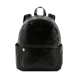 Zaino in cuoio toscano naturale ANGELICO – Nero