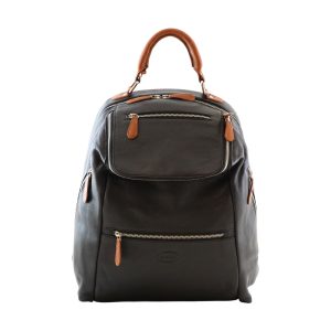 Zaino in pelle grande ELEPHANT – Nero