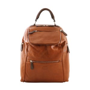 Zaino in pelle grande ELEPHANT – Miele