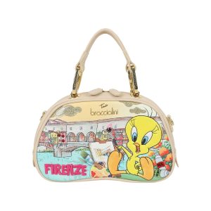 Bauletto Braccialini CARTOLINE LT – Multicolore