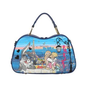 Bauletto Braccialini CARTOLINE LT – Multicolore