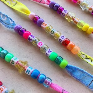 CAVIGLIERA-BRACCIALE BANDANA BEADS