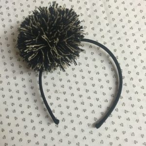 CERCHIETTO BAMBINA POM POM MELANGIATO LUREX