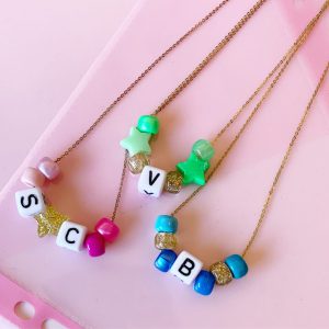 CATENINA DORATA CON LETTERINE