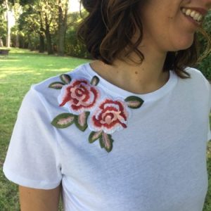 T-SHIRT DONNA FLORA MONO FIORE