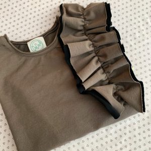 MAGLIETTA IN FELPA ROUCHES