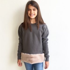 FELPA BAMBINA FUR FONDO